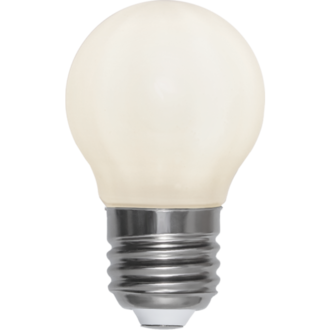 LED Lamp E27 G45 Opaque filament RA90