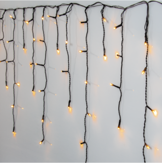 Icicle Lights Golden Warm White