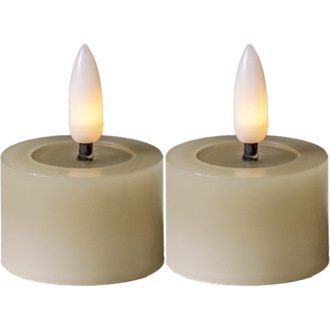 LED Tealight 2 Pack Flamme Flow