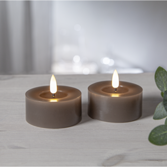 LED Tealight 2 Pack Flamme Flow