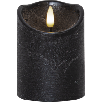 LED Pillar Candle Flamme Rustic