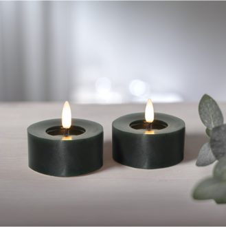 LED Tealight 2 Pack Flamme Flow