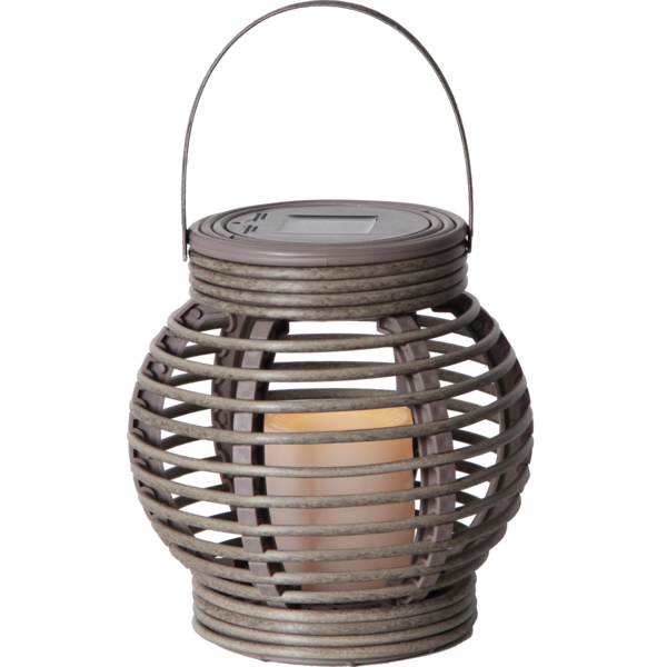 solar basket lantern