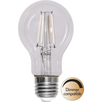 LED Lamp E27 A60 Clear White Filament