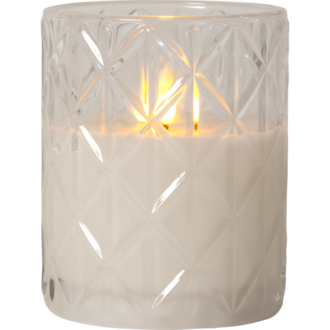 LED Candle Flamme Romb