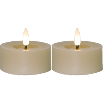 LED Tealight 2 Pack Flamme Flow