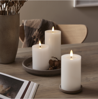 LED Pillar Candle Flamme Flow