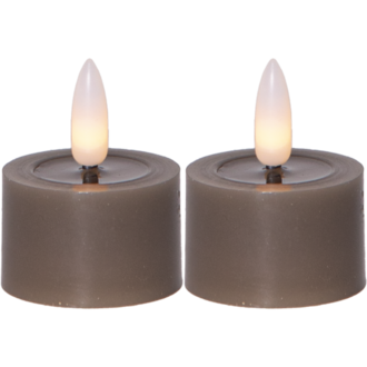 LED Tealight 2 Pack Flamme Flow