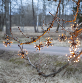 Light Chain Flower Curtain