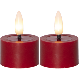 LED Tealight 2 Pack Flamme Flow